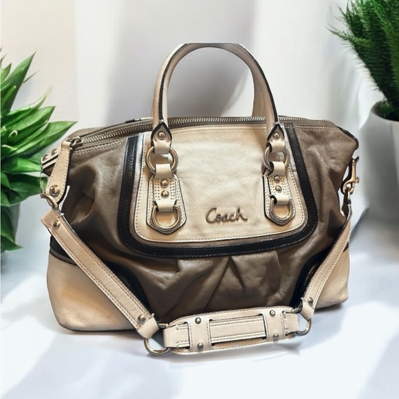 Vintage Coach Ashley leather Carryall Satchel - Picture 4 of 12